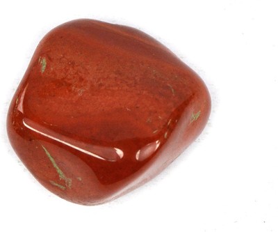 REIKI CRYSTAL PRODUCTS New- 110-Red Jasper Superior-Single-Tumble-Stone-1pc (approx 15-30gm) Regular Asymmetrical Crystal, Quartz Stone(Red 1 Pieces)