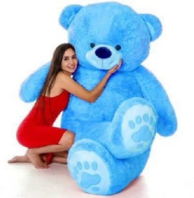 Dani Daniels 3 Feet Very Cute Long Soft Hugable American Style Teddy Bear Best For Gift - 90 cm (sky Blue) - 91 cm (Sky Blue)  - 91 cm(Blue)