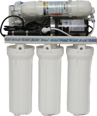 AquaDart  Water Purifier 5 Stage Under sink and Wall Mounted 15 liters per Hour 15 L RO Water Purifier(White)