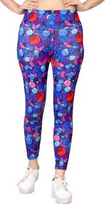 BHAVNABAFASHION Graphic Print Women Multicolor Tights