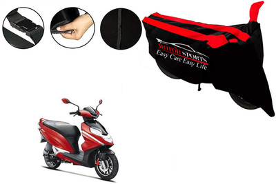 MotorSports Two Wheeler Cover for Hero(Red)