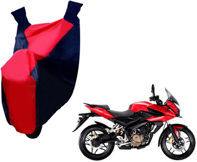 Selifaur Two Wheeler Cover for Bajaj(Pulsar 200 NS DTS-i, Red, Blue)