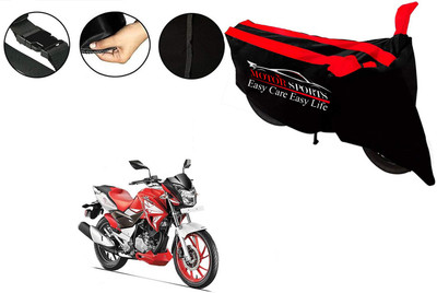 MotorSports Two Wheeler Cover for Hero(Xtreme 200S, Red)