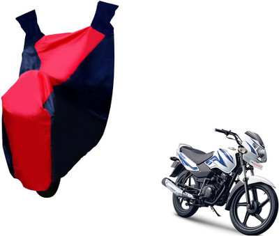 Selifaur Two Wheeler Cover for TVS(Star Sport, Red, Blue)