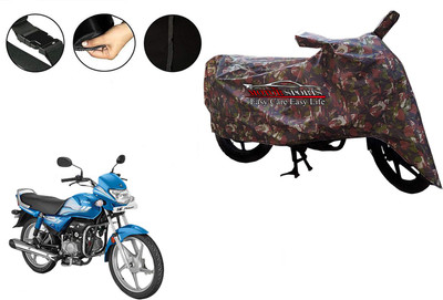 MotorSports Two Wheeler Cover for Hero(HF Dawn, Green)