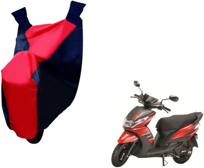 Selifaur Two Wheeler Cover for Yamaha(Ray Z, Red, Blue)