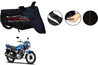 MotorSports Two Wheeler Cover for Yamaha(Saluto RX, Black)