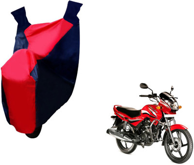 Selifaur Two Wheeler Cover for Hero(Achiever, Red, Blue)