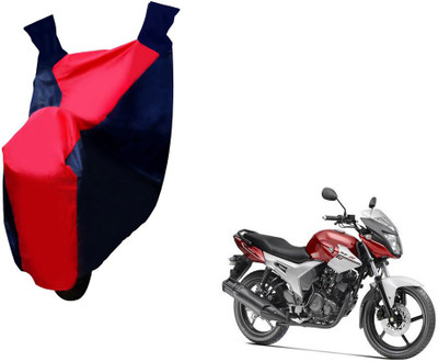 Selifaur Two Wheeler Cover for Yamaha(SZ R, Red, Blue)