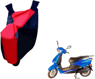 Selifaur Two Wheeler Cover for Avon(E Scoot, Red, Blue)
