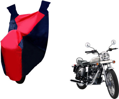 Selifaur Two Wheeler Cover for Royal Enfield(Twin spark, Red, Blue)