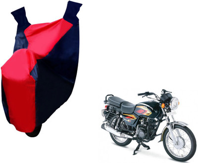 Selifaur Two Wheeler Cover for TVS(Max 4R, Red, Blue)