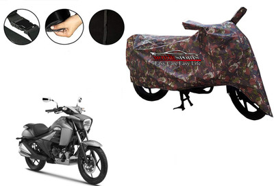 MotorSports Two Wheeler Cover for Suzuki(intruder 150, Green)