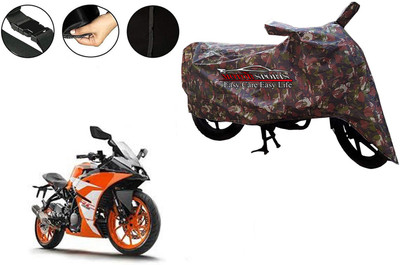 MotorSports Two Wheeler Cover for KTM(Green)