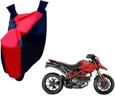 Selifaur Two Wheeler Cover for Ducati(Hypermotard, Red, Blue)