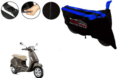 MotorSports Two Wheeler Cover for Piaggio(Vespa SXL 125, Blue)