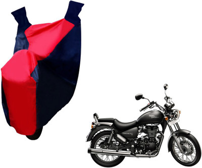 Selifaur Two Wheeler Cover for Royal Enfield(Thunderbird 500, Red, Blue)