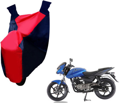 Selifaur Two Wheeler Cover for Bajaj(Pulsar 180 DTS-i, Red, Blue)