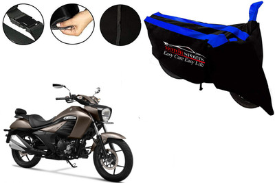 MotorSports Two Wheeler Cover for Suzuki(Intruder M800, Blue)