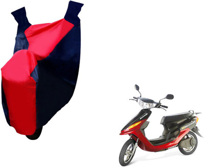 Selifaur Two Wheeler Cover for Indus(Yo Electron, Red, Blue)