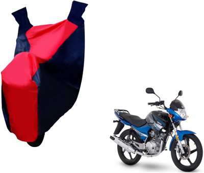 Selifaur Two Wheeler Cover for Yamaha(YBR 125, Red, Blue)