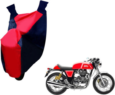 Selifaur Two Wheeler Cover for Royal Enfield(Continental GT, Red, Blue)