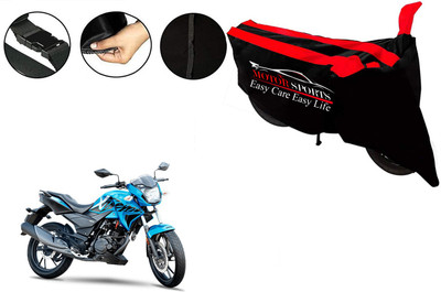 MotorSports Two Wheeler Cover for Hero(Xtreme 200R, Red)