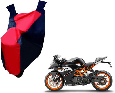 Selifaur Two Wheeler Cover for KTM(Duke 200, Red, Blue)