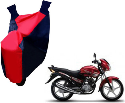 Selifaur Two Wheeler Cover for Yamaha(YBR 125, Red, Blue)