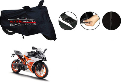 MotorSports Two Wheeler Cover for KTM(RC 200, Black)