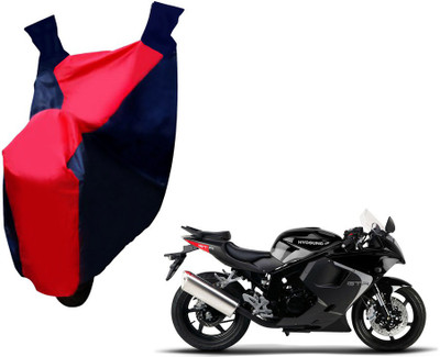 Selifaur Two Wheeler Cover for Hyosung(GT250R, Red, Blue)