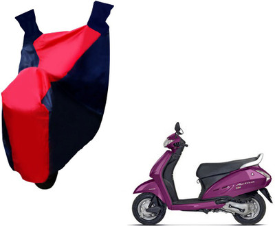 Selifaur Two Wheeler Cover for Hero(Activa, Red, Blue)