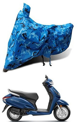 kyathat Two Wheeler Cover for Honda(Activa 6G, Blue)