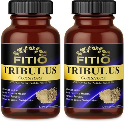 FITIO Wellness Tribulus Terrestris Extract (Gokshura) Advanced(2 x 60 Capsules)