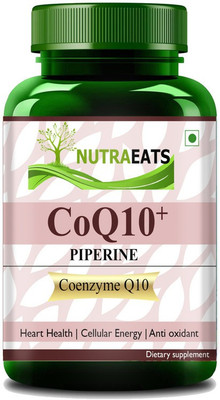 NutraEats COQ-10 (A Bio Enhanced Cellular Energy) Ultra(60 Capsules)