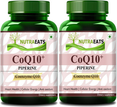 NutraEats COQ-10 (A Bio Enhanced Cellular Energy) Pro(2 x 60 Capsules)