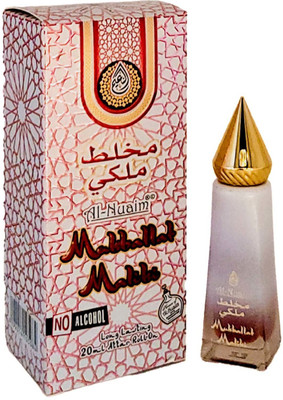 Al-Nuaim Minar Series Mukhallat Maliki Alcohol Free Attar Roll On - 20ml Floral Attar(Blends (mukhallat))