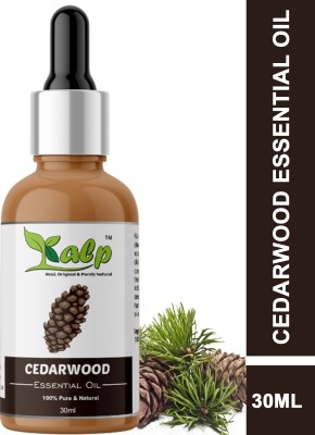 Kalp Cedar Wood Pure and Normal Natural Essential Oil Therapeutic Grade for Hair and Skin Care, Fungal Infection, Natural Mosquito Repellent(30 ml)