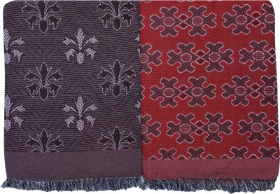 Saagar Tex Embroidered Single AC Blanket for  AC Room(Poly Cotton, Multicolor)