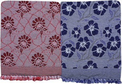 Saagar Tex Embroidered Single AC Blanket for  AC Room(Poly Cotton, Multicolor)