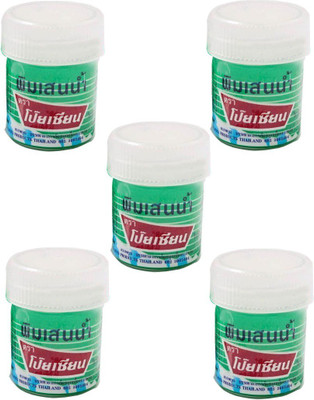 poy-sian Pim Saen Balm Oil 8ml Pack of 5 Balm(5 x 1.6 ml)