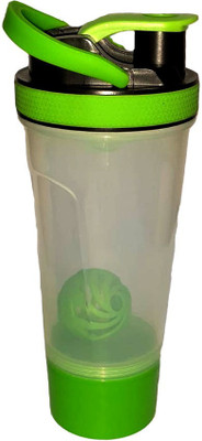 Futshut 700 ml Plastic Shaker(Pack of 1, Multicolor)