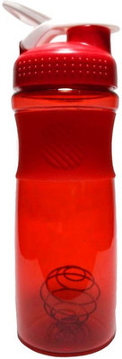 Futshut 700 ml Plastic Shaker(Pack of 1, Red)