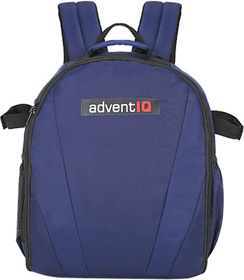 AdventIQ DSLR/SLR Camera Lens Shoulder Backpack Bag-(BNP 0275- Navy Clr)  Camera Bag(Navy)