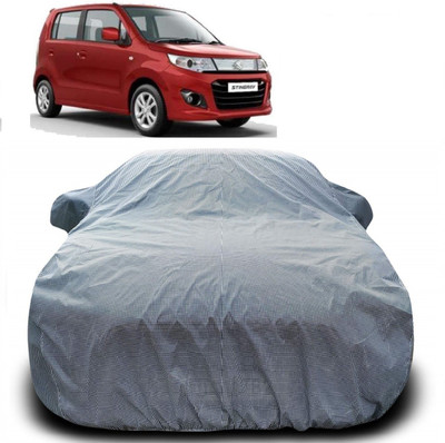 AutoKick Car Cover For Maruti Suzuki WagonR Stingray (With Mirror Pockets)(Multicolor)