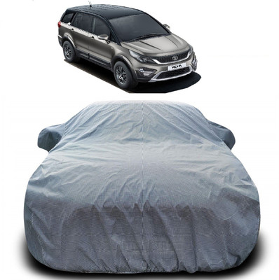 AutoKick Car Cover For Tata Hexa (With Mirror Pockets)(Multicolor)