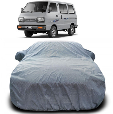 AutoKick Car Cover For Maruti Suzuki Omni (With Mirror Pockets)(Multicolor)