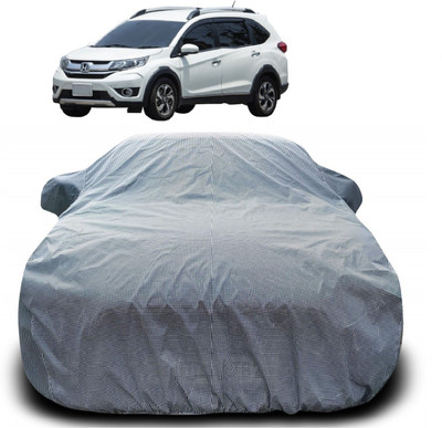 AutoKick Car Cover For Honda BRV (With Mirror Pockets)(Multicolor)