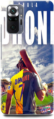 JUGGA Back Cover for Redmi Note 10 Pro, MS,DHONI, MAHENDRA, SINGH, DHONI, CSK(Blue, Hard Case, Pack of: 1)