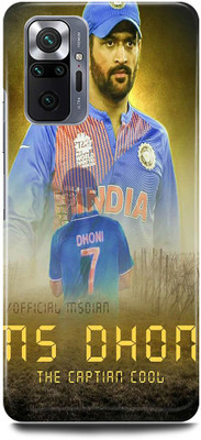 JUGGA Back Cover for Redmi Note 10 Pro, MS, DHONI, MAHENDRA,SINGH, DHONI(Yellow, Hard Case, Pack of: 1)